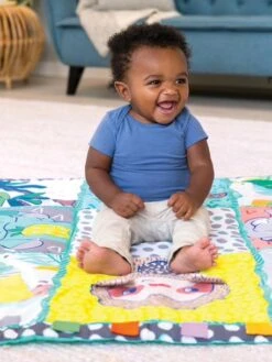 Tapis Géant Découverte Des Sens - INFANTINO Multicolore - Infantino -Enfants Meubles Magasin tapis geant decouverte des sens infantino 3