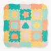 Tapis Géométrique Touch LUDI Multicolore - Ludi -Enfants Meubles Magasin tapis geometrique touch ludi