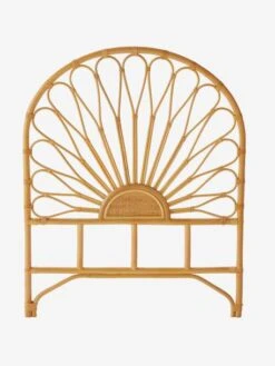 Tête De Lit Rotin Enfant Fleur Naturel - Vertbaudet -Enfants Meubles Magasin tete de lit rotin enfant fleur 2