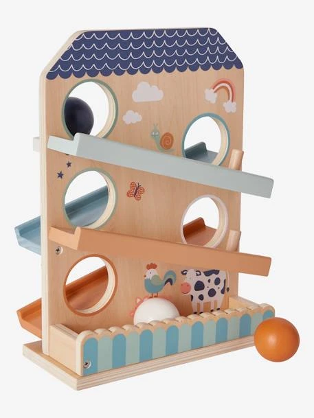 Toboggan à Balles En Bois FSC® Multicolore - Vertbaudet 5 Toboggan à Balles En Bois FSC® Multicolore - Vertbaudet – Image 3