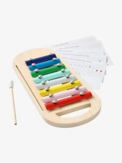 Xylophone Avec Partitions En Bois FSC® Multicolore - Vertbaudet -Enfants Meubles Magasin xylophone avec partitions en bois fsc 4